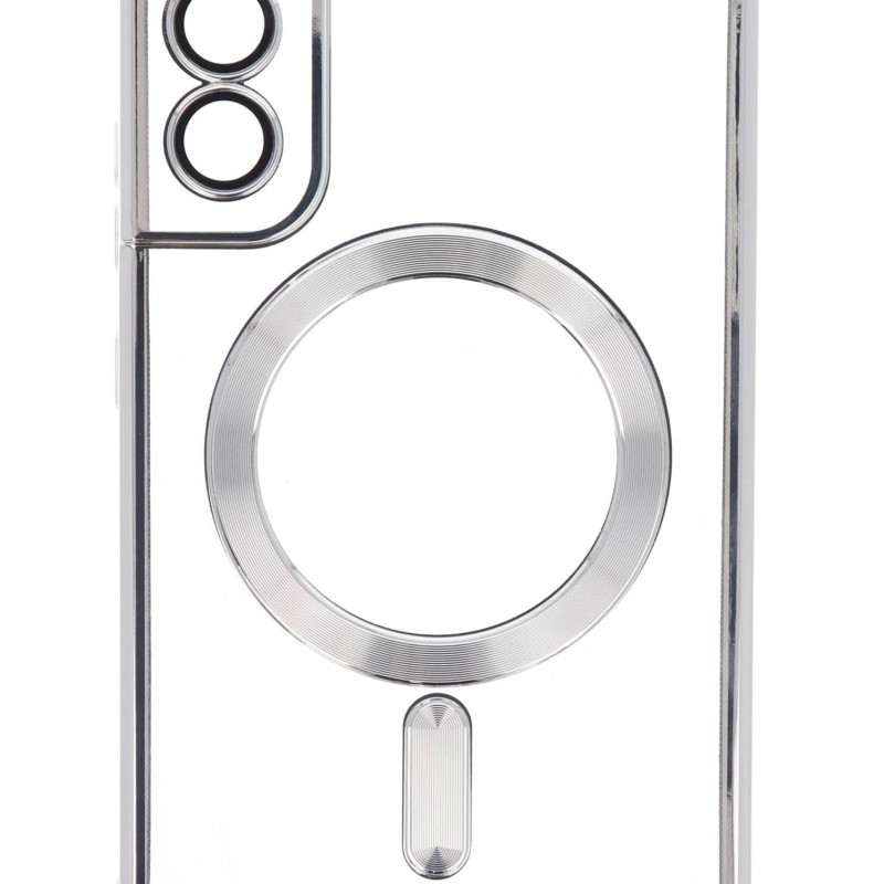 Back Cover Θήκη Σιλικόνης Με Τζαμάκι Κάμερας Και Magsafe (Samsung Galaxy S22 Plus) Back Cover Θήκη Σιλικόνης Με Τζαμάκι Κάμερας Και Magsafe (Samsung Galaxy S22 Plus)