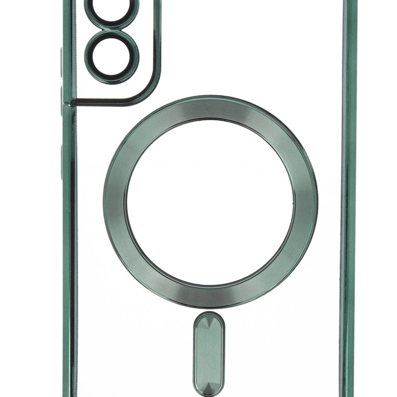 Back Cover Θήκη Σιλικόνης Με Τζαμάκι Κάμερας Και Magsafe (Samsung Galaxy S22 Plus) Back Cover Θήκη Σιλικόνης Με Τζαμάκι Κάμερας Και Magsafe (Samsung Galaxy S22 Plus)