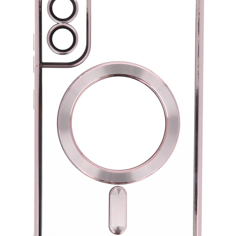 Back Cover Θήκη Σιλικόνης Με Τζαμάκι Κάμερας Και Magsafe (Samsung Galaxy S22 Plus) Back Cover Θήκη Σιλικόνης Με Τζαμάκι Κάμερας Και Magsafe (Samsung Galaxy S22 Plus)