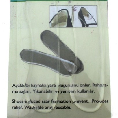 Επιθέματα σιλικόνης για την φτέρνα