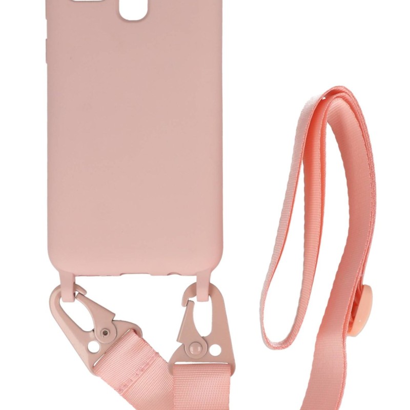 Back Cover Θήκη Σιλικόνης Με Ρυθμιζόμενο Λουράκι (Samsung Galaxy M21 & Samsung Galaxy M30s)