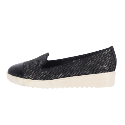 BESTELLE Γυναικεία Δερμάτινα Loafers με Snake Print