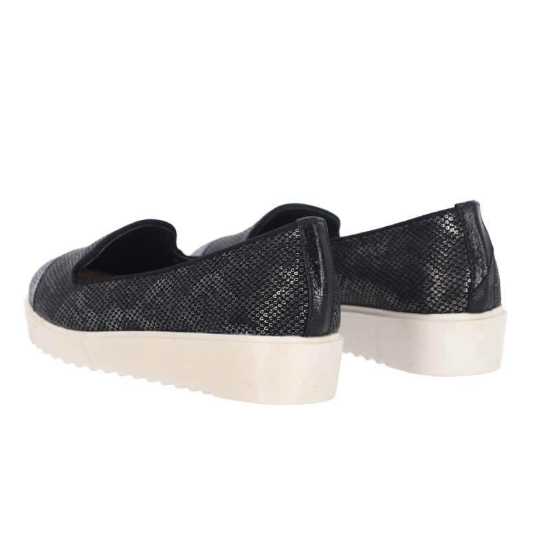 BESTELLE Γυναικεία Δερμάτινα Loafers με Snake Print