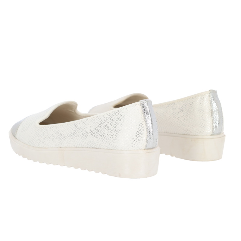 BESTELLE Γυναικεία Δερμάτινα Loafers με Snake Print