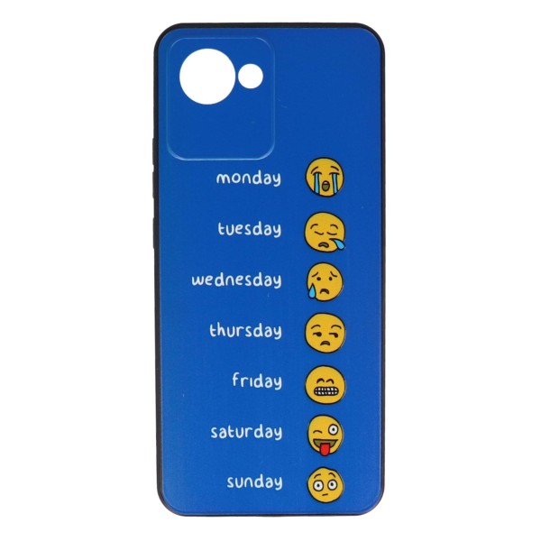 Cookover Back Cover Θήκη Με Σχέδιο Emoji (Realme C30) Αξεσουάρ Κινητών/Tablet