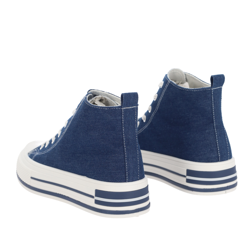 PLATO Γυναικεία Τζιν Δίπατα Sneakers