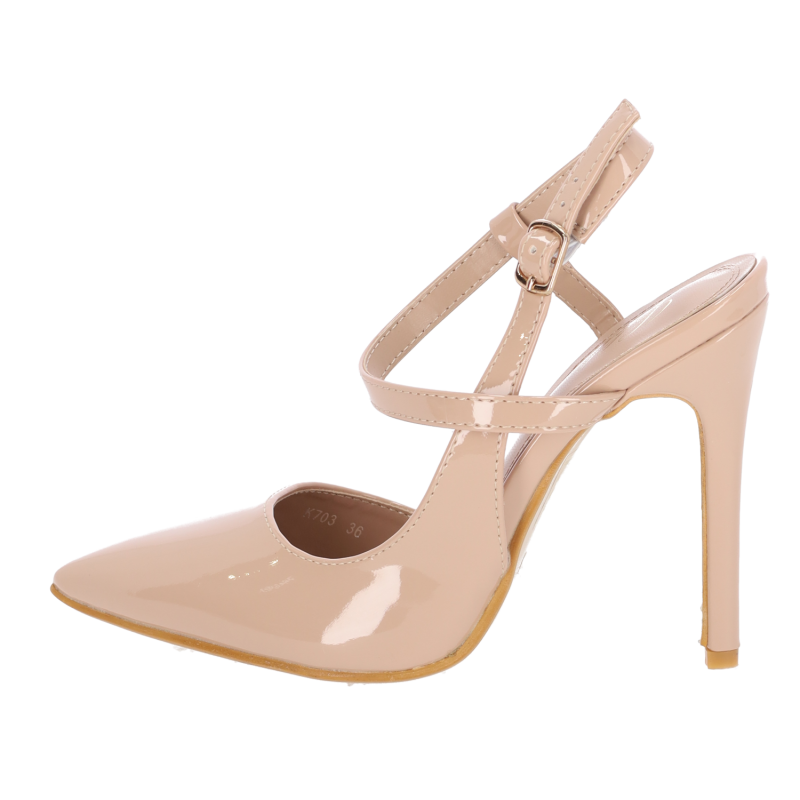 Plato Γόβες Λουστρίνι Open Heel