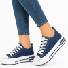 PLATO Γυναικεία Τζιν Δίπατα Sneakers PLATO Γυναικεία Τζιν Δίπατα Sneakers