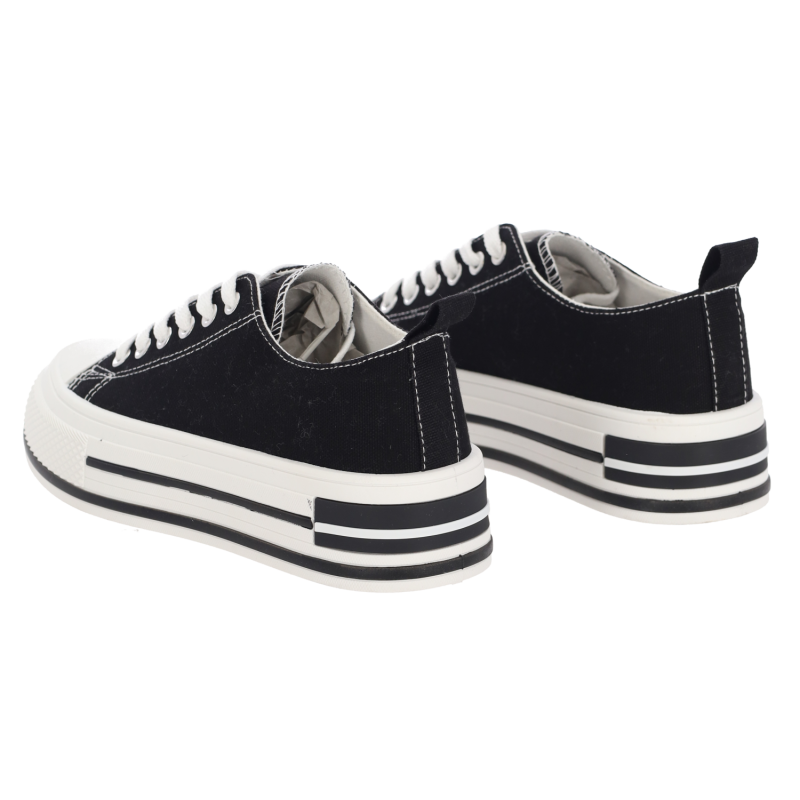 PLATO Γυναικεία Τζιν Δίπατα Sneakers PLATO Γυναικεία Τζιν Δίπατα Sneakers
