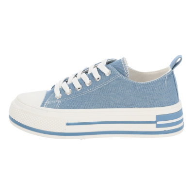 PLATO Γυναικεία Τζιν Δίπατα Sneakers