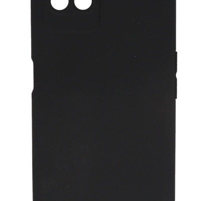 Oba Style Back Cover Θήκη Σιλικόνης Ματ Μαύρο (Realme 8i)
