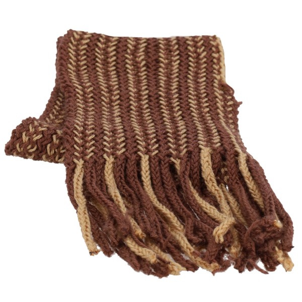 OEM Women's Knitted Scarf with Fringes