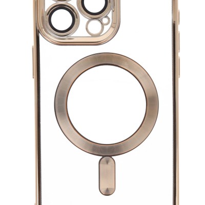 Back Cover Θήκη Σιλικόνης Με Τζαμάκι Κάμερας Και Magsafe (Iphone 15 Pro Max)