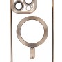 Back Cover Θήκη Σιλικόνης Με Τζαμάκι Κάμερας Και Magsafe (Iphone 15 Pro Max)