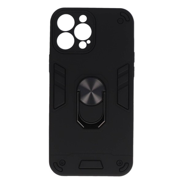 Θήκη Back Cover Armor Case Με Δαχτυλίδι Στήριξης Μαύρο (Iphone 15 Pro Max) Αξεσουάρ Κινητών/Tablet