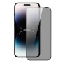 Borofone Privacy Fullscreen Tempered Glass Μαύρο (Iphone 14 Pro Max)