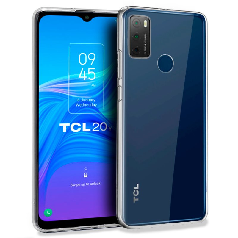 Back Cover Θήκη Σιλικόνης Διάφανη 1.5 mm (TCL 20Y) Back Cover Θήκη Σιλικόνης Διάφανη 1.5 mm (TCL 20Y)