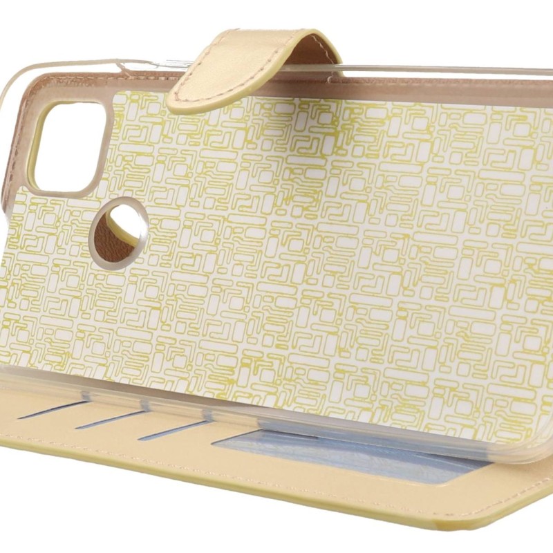 Θήκη Book Wallet Με Μαγνητικό Κούμπωμα Χρυσό (Xiaomi Redmi 9C) Θήκη Book Wallet Με Μαγνητικό Κούμπωμα Χρυσό (Xiaomi Redmi 9C)