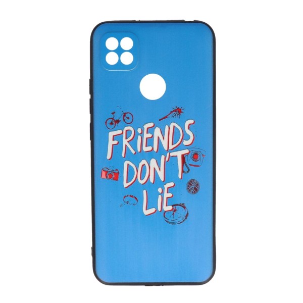 Cookover Back Cover Θήκη Με Σχέδιο Friends Don't Lie (Xiaomi Redmi 9C) Αξεσουάρ Κινητών/Tablet