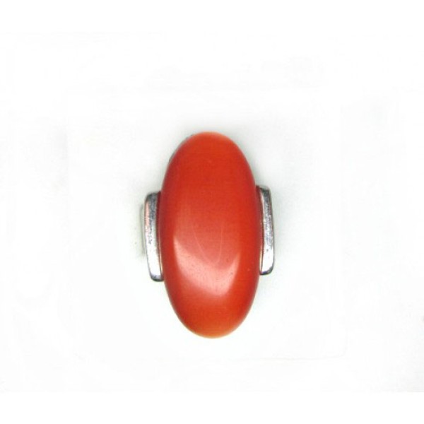 Γυναικείο δαχτυλίδι με πορτοκαλί πέτρα