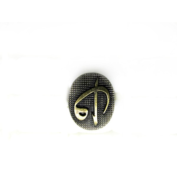 Γυναικείο δαχτυλίδι με σχέδιο σε μπρούτζινο χρώμα