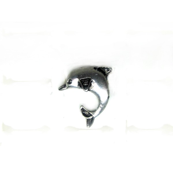 Γυναικείο δαχτυλίδι δελφίνι σε ασημί χρώμα