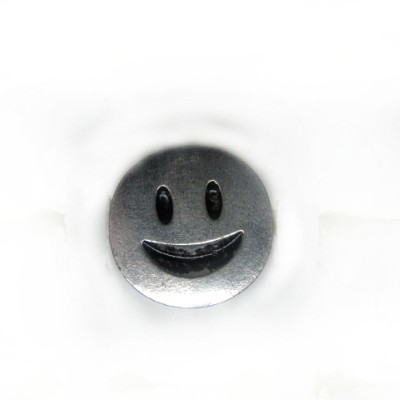 Γυναικείο δαχτυλίδι smile σε ασημί χρώμα