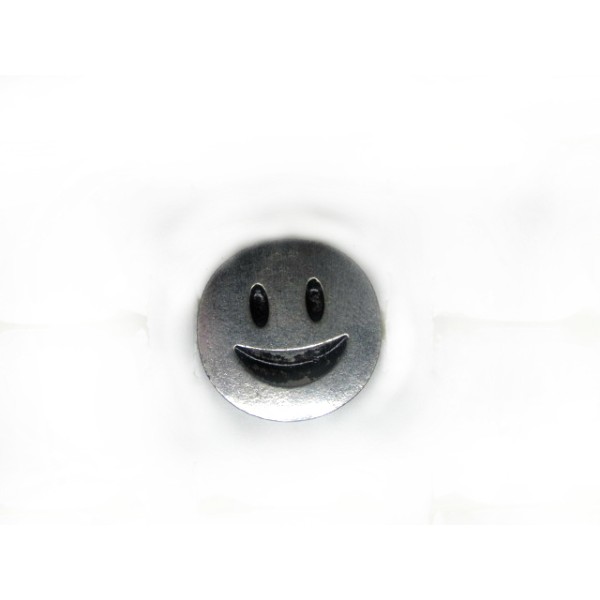 Γυναικείο δαχτυλίδι smile σε ασημί χρώμα