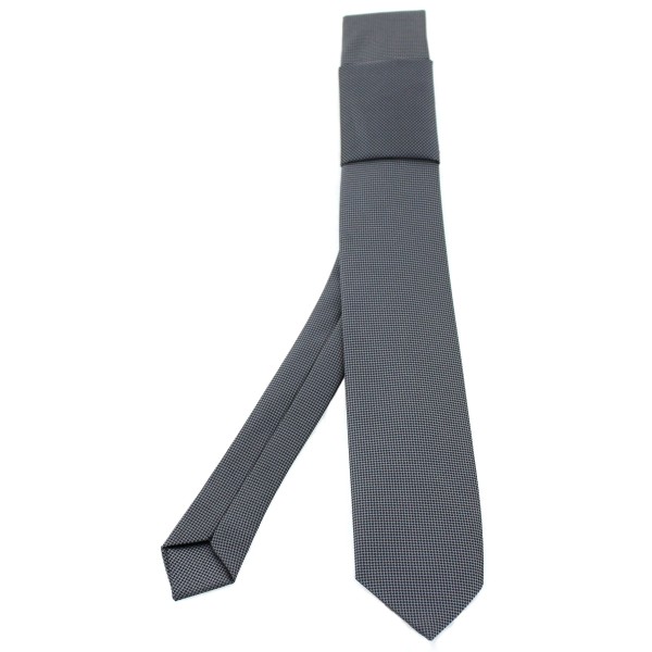 Γραβάτα Dark Grey με Μαντήλι