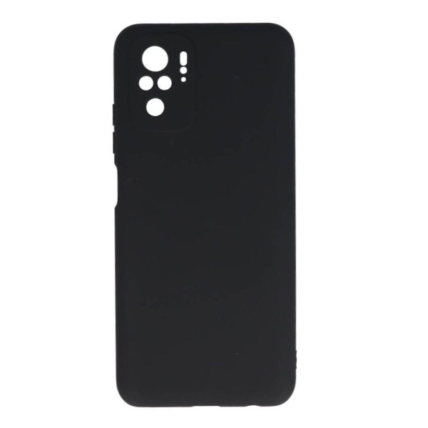 Siipro Θήκη Back Cover Σιλικόνης Ματ Μαύρο (Xiaomi Redmi Note 10 & Xiaomi Redmi Note 10S & Xiaomi Poco M5s) Αξεσουάρ Κινητών/Tablet