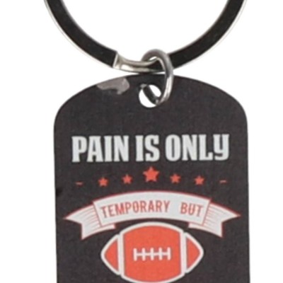 Μπρελόκ Μεταλλικό - Pain Is Only Temporary But Victory Lasts Forever