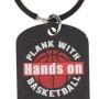 Μπρελόκ Μεταλλικό - Plank With Hands On Basketball