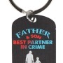 Μπρελόκ Μεταλλικό - Father And Son Best Partner In Crime