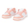 JOMIX Γυναικεία Sneaker από Δερματίνη σε Σομόν-Άσπρο Χρώμα