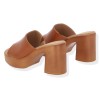 ALTA MODA Γυναικεία Clogs με Χοντρό Τακούνι Δερματίνη ALTA MODA Γυναικεία Clogs με Χοντρό Τακούνι Δερματίνη