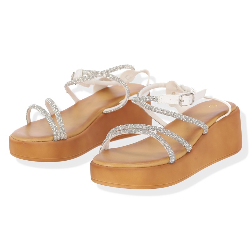 Γυναικεία Σανδάλια με Λουράκι Flatforms Γυναικεία Σανδάλια με Λουράκι Flatforms