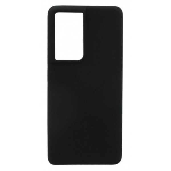B.D.L Back Cover Θήκη Σιλικόνης Ματ Μαύρο (Samsung Galaxy S21 Ultra) Αξεσουάρ Κινητών/Tablet