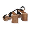 Sweet Shoes Γυναικεία Σουέτ  Πέδιλα Clogs με Χοντρό Τακούνι