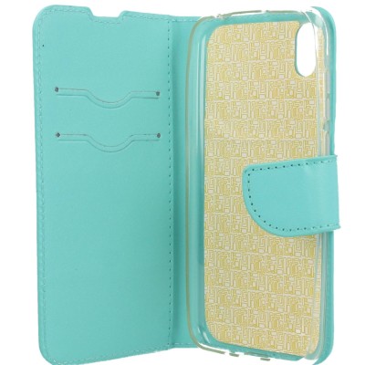 Oba Style Θήκη Book Wallet Πορτοφόλι Τιρκουάζ (Huawei Y5 2019 & Honor 8S)