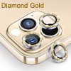 Camera Lens Tempered Glass Με Στρας (Iphone 14 Pro & Iphone 14 Pro Max & Iphone 15 Pro & Iphone 15 Pro Max & Iphone 16 Pro & Iphone 16 Pro Max)