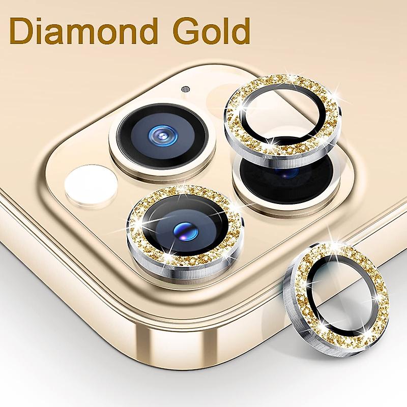 Camera Lens Tempered Glass Με Στρας (Iphone 14 Pro & Iphone 14 Pro Max & Iphone 15 Pro & Iphone 15 Pro Max & Iphone 16 Pro & Iphone 16 Pro Max)