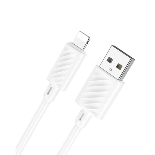 Hoco X88 Καλώδιο USB to Lighting Για Iphone Άσπρο Αξεσουάρ Κινητών/Tablet