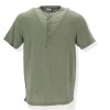 Relaxed fit Ανδρικο λινό πουκάμισο με λαιμό mao Relaxed fit Ανδρικο λινό πουκάμισο με λαιμό mao