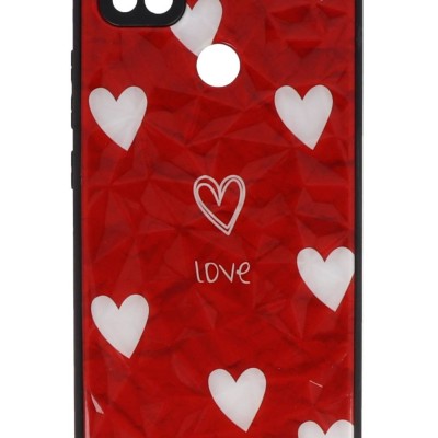 Fashion Case Back Cover Θήκη Air Prism 3D Με Σχέδιο Love (Xiaomi Redmi 9C)