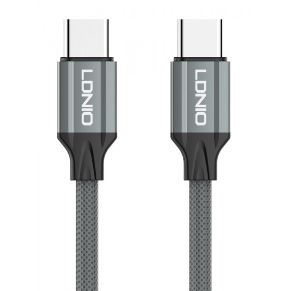 Ldnio LC441c USB-C to USB-C Καλώδιο Φόρτισης Μαύρο 1m Αξεσουάρ Κινητών/Tablet