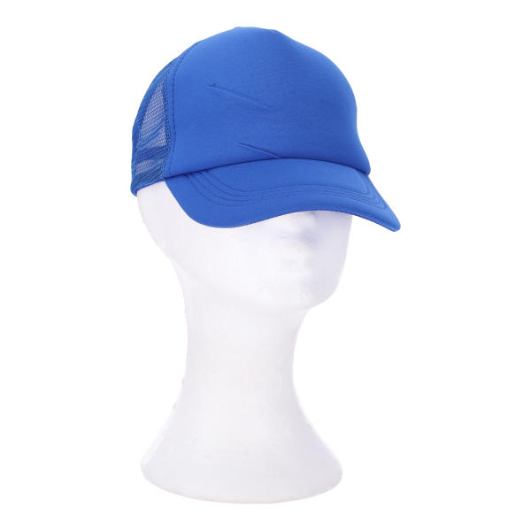 Καπέλο Jockey με Φιλέ σε Μπλε Χρώμα