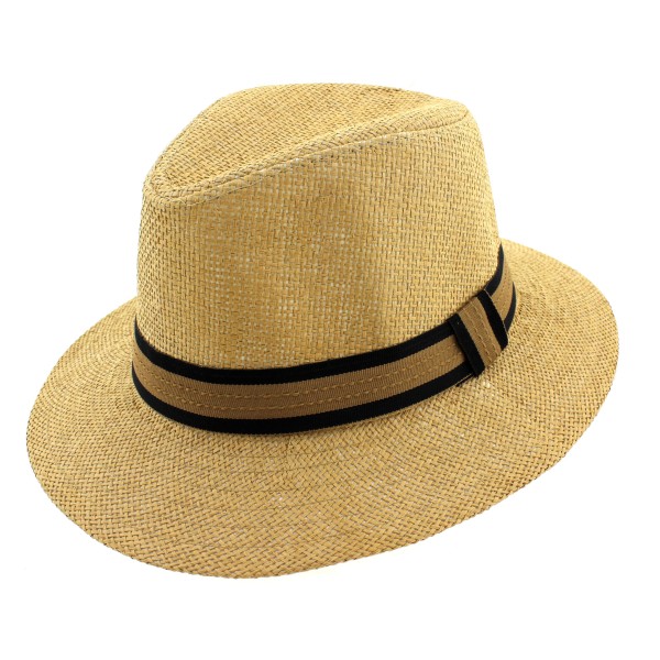 Καπέλο ανδρικό ψάθινο καβουράκι ταμπά χρώμα