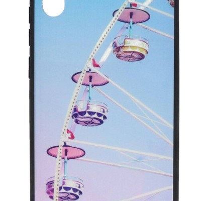 Oba Style Back Cover Θήκη Με Σχέδιο Ρόδα Λούναπαρκ (Huawei Y6 2019 & Huawei Y6 Pro 2019)