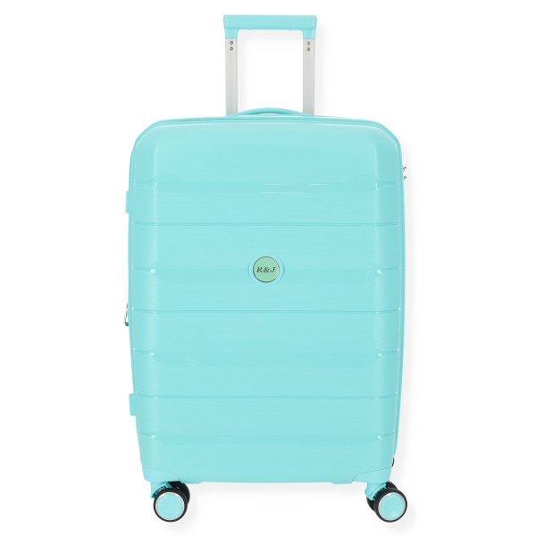 R&J Σκληρή Μεσαία Βαλίτσα με Ύψος 65 cm