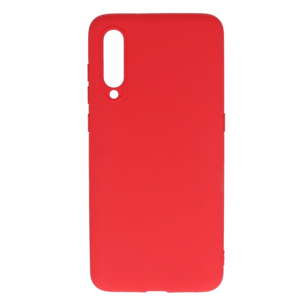 Oba Style Back Cover Θήκη Σιλικόνης Ματ Κόκκινο (Xiaomi Mi 9) Αξεσουάρ Κινητών/Tablet